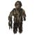 Camouflage set MFH Ghillie hejkal 07703T - woodland