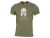 T-shirt PENTAGON Spartan Helmet - olive