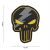 Punisher Thunder PVC patch - yellow