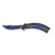 Nôž motýlik ALBAINOX 02129 - modrý