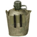 Field bottle MFH US nylon cover 1L HDT-camo BPA free