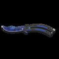 Bow tie knife ALBAINOX 02129 - blue