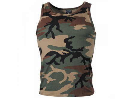 Camouflage tank top US MFH 00153T - woodland