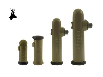 Faulhaber decoys - deer decoys - large set of 4