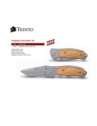 TRENTO HUNTER 160 Folding hunting knife with sheath