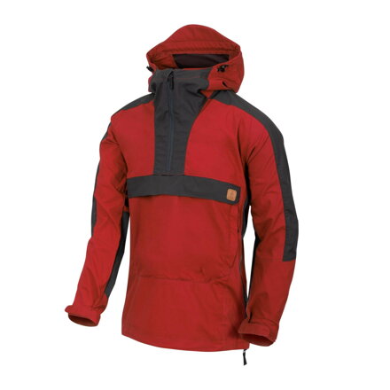 Helikon WOODSMAN ANORAK JACKET crimson sky/ash grey