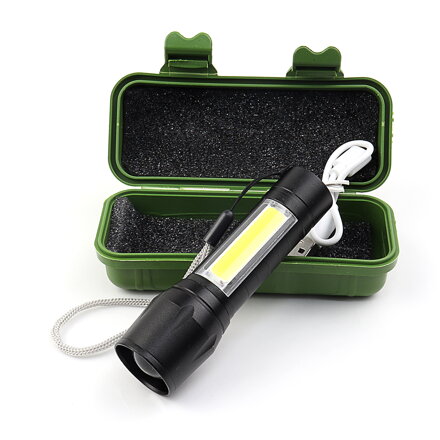 Mini USB LED flashlight Roy - rechargeable