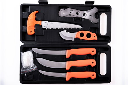 Hunting knife set large (8 pieces)