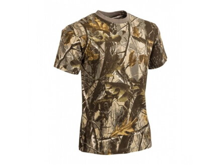 Camouflage T-shirt "M-Tramp" short sleeve - hardwood brown