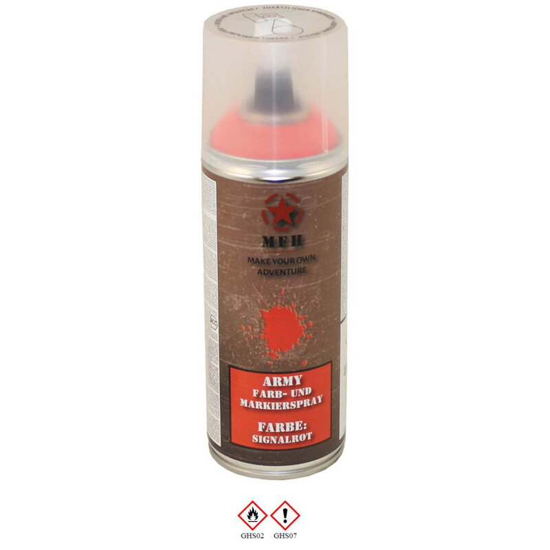Military spray paint MFH - signal red 400ml
