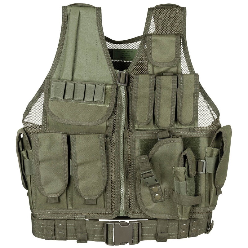 MFH USMC vest with belt 04473B green