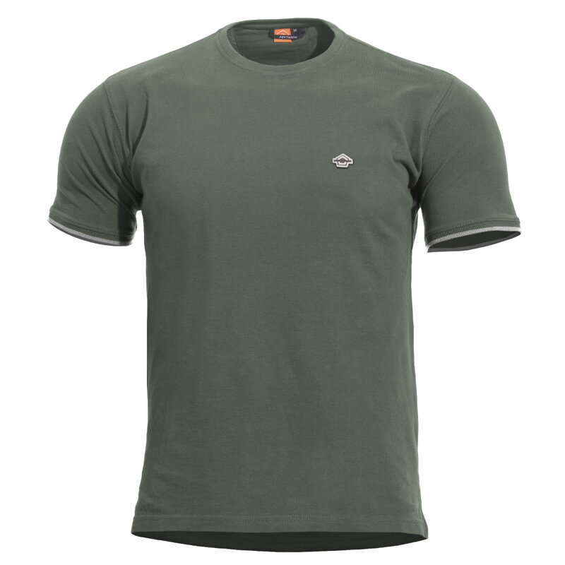 Pentagon LEVANTES CREWNECK STRIPES camo green