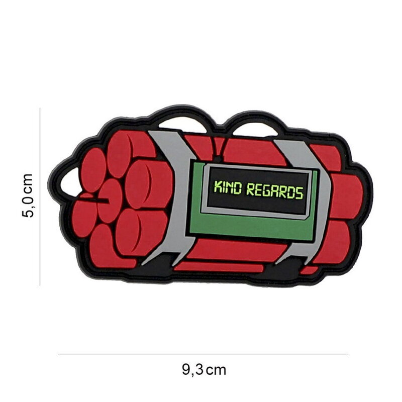 Kind regards PVC applique