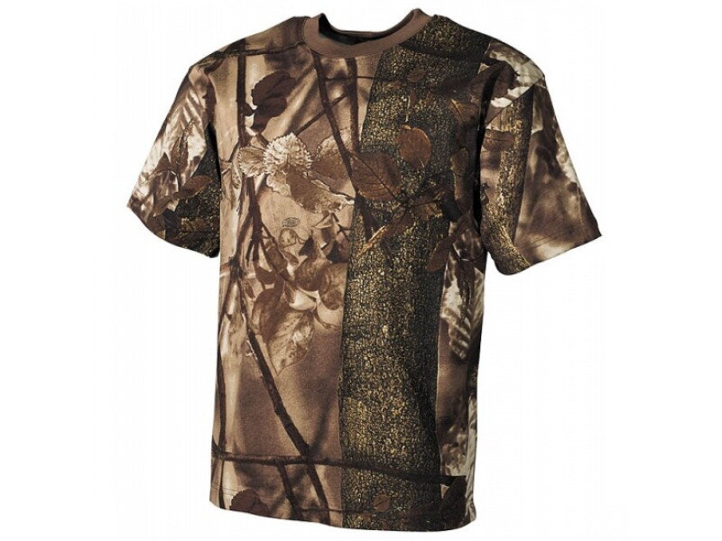 T-shirt US MFH 00105G - hunter brown T-shirt US MFH 00105G - hunter brown