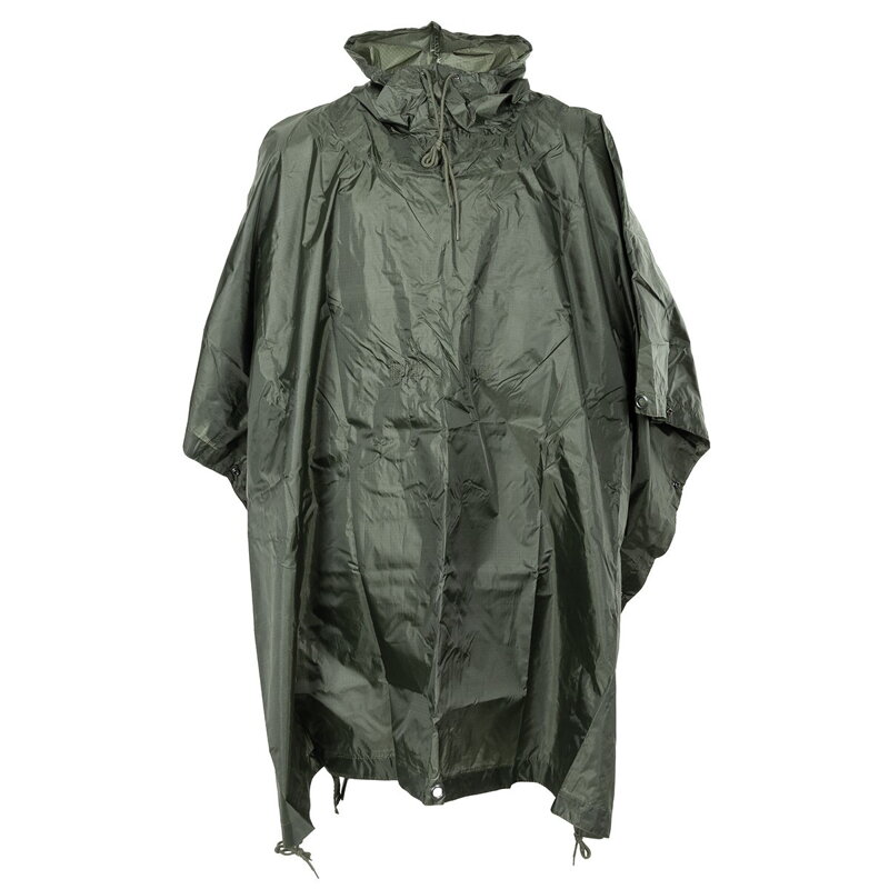 Poncho Rip Stop, OD green 144 x 223 cm