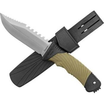 Nôž outdoorový s pevnou čepeľou ALBAINOX MA 32341 - olivovozelený