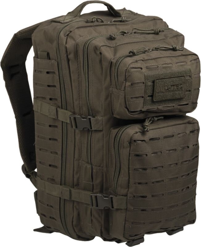 MIL-TEC US ASSAULT PACK LG LASER CUT OLIV 36L 14002701
