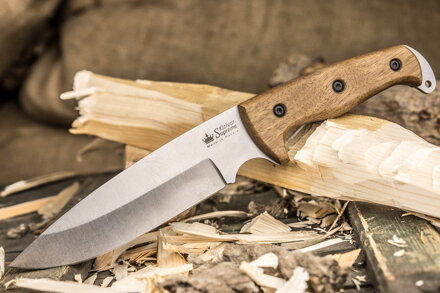 Nôž Kizlyar Supreme Shark AUS-8 SW Walnut